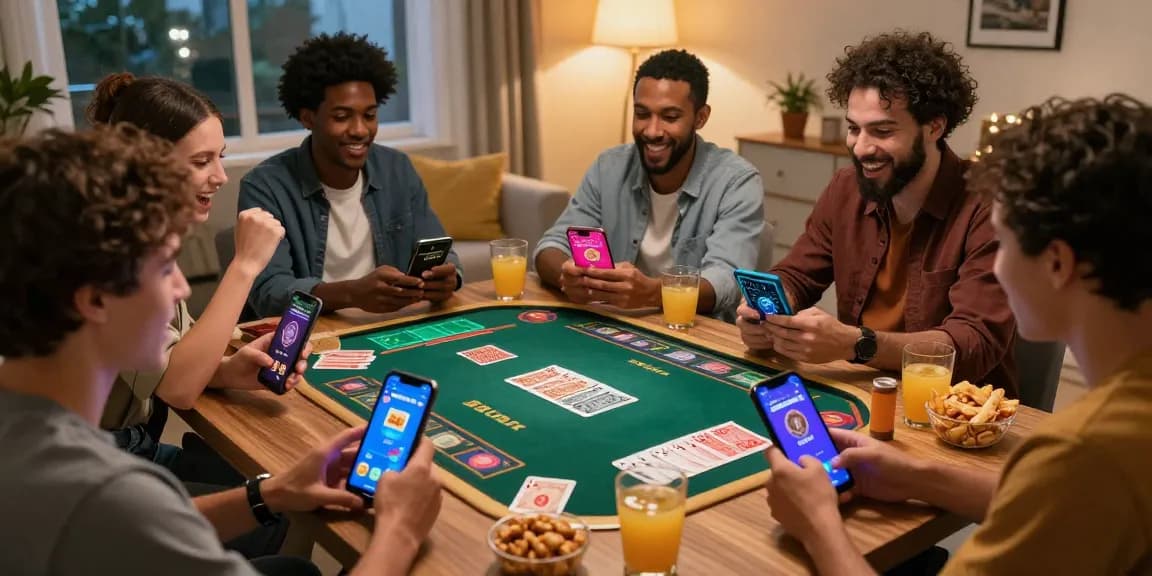 Players celebrating and enjoying the 3 Patti Blue app, download here for instant gaming excitement.
