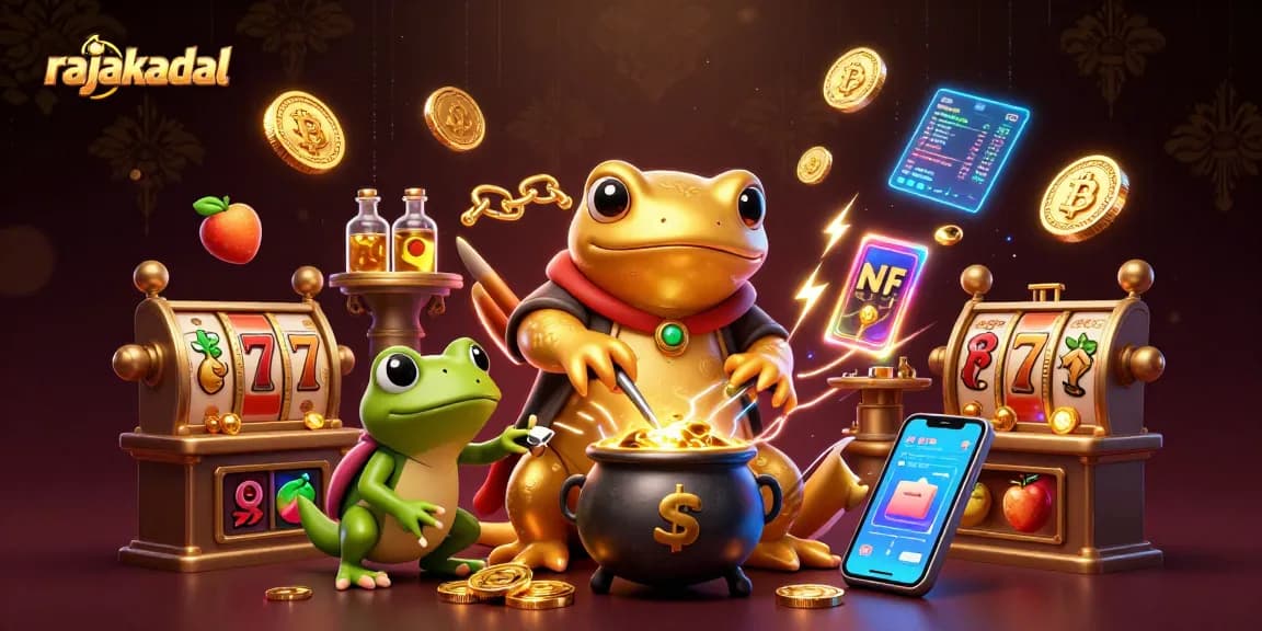 Menangkan hadiah di rajakadal dengan simbol permainan slot dan efek visual menakjubkan.