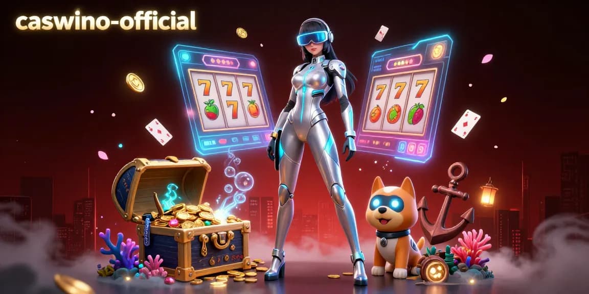 Experience the excitement of caswino-official with a vibrant casino scene featuring advanced gaming elements.