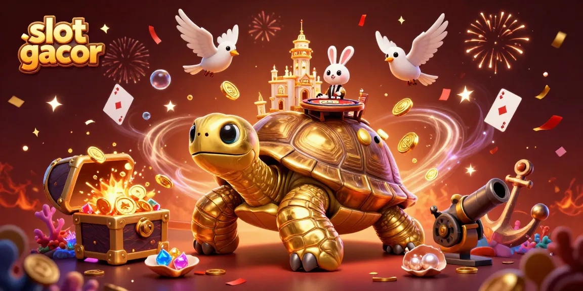 Experience the thrill of slot gacor with vibrant 3D characters and rich casino action.