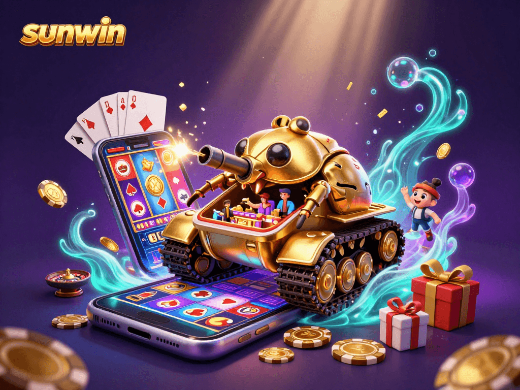 Explore winning strategies at sunwin with an ultra-detailed 3D casino illustration.