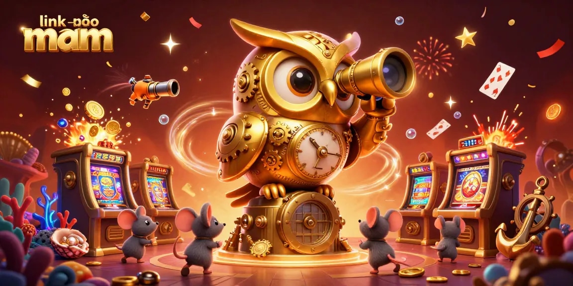 Experience thrilling gameplay with link vào vmax in this vibrant casino scene featuring detailed characters and dynamic elements.