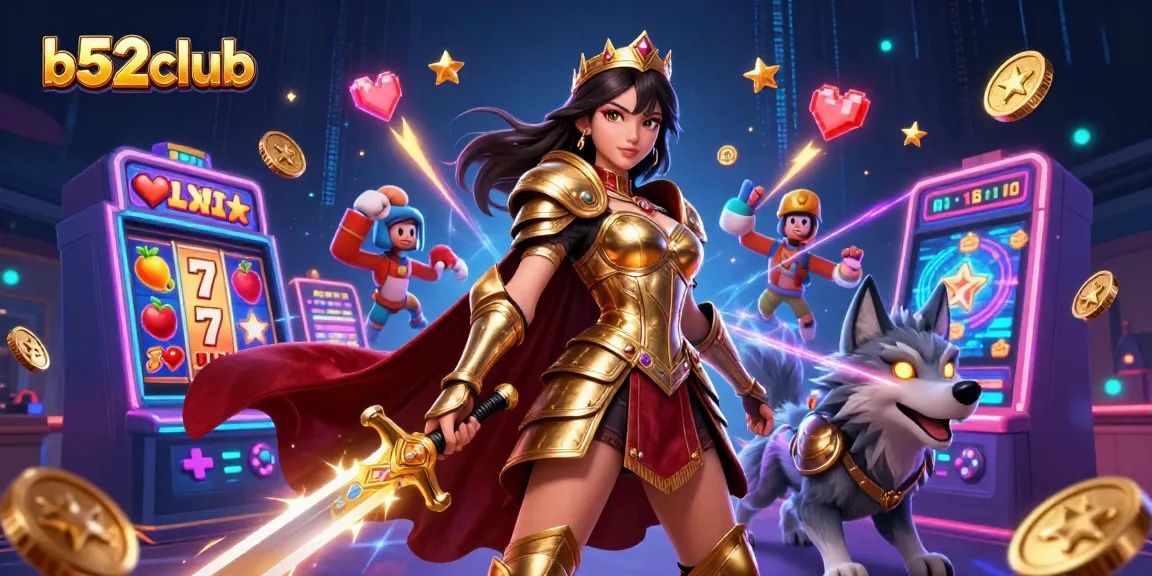 B52club enhances your gaming experience with colorful slot machines and dynamic game elements.