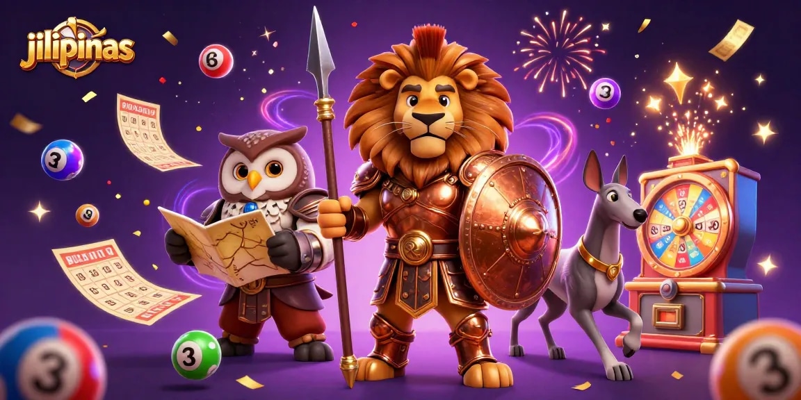 Experience thrilling gameplay at jilipinas with exciting lottery balls, a prize wheel, and celebratory effects.