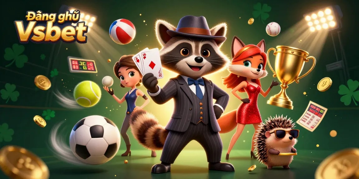 Betting on Đăng ký Vsbet offers thrilling online gaming experiences surrounded by lively casino elements.