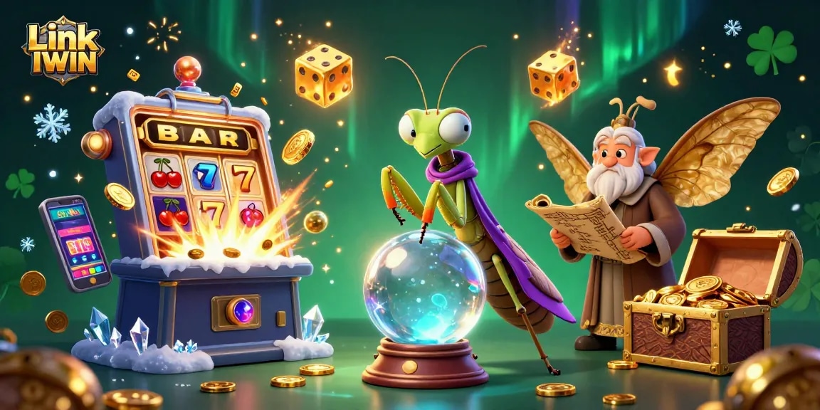 Engage with casino magic at Link IWIN, with fortune tellers, slot machines, and a world of games