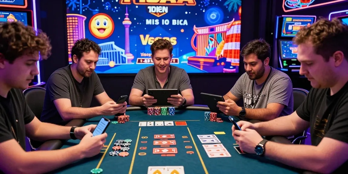 Teen Patti Vegas online game scene with players enjoying a lively virtual casino experience, showcasing excitement and strategy.