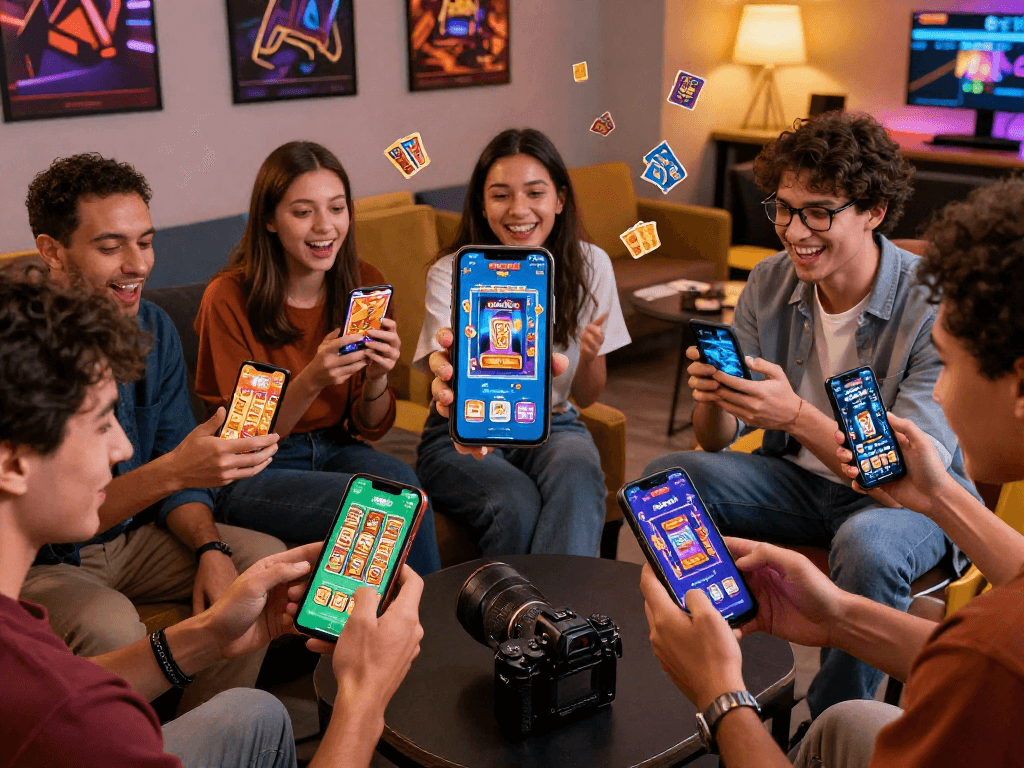 Engaging gaming scene featuring players using the latest apk for Alano Dt 5, showcasing vibrant graphics and excitement.