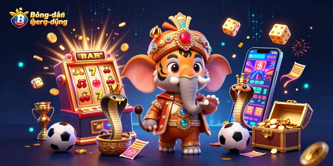 Experience the thrill of Bóngđátrựctiếpứngdụng with an exciting sports betting scene filled with vibrant casino elements.