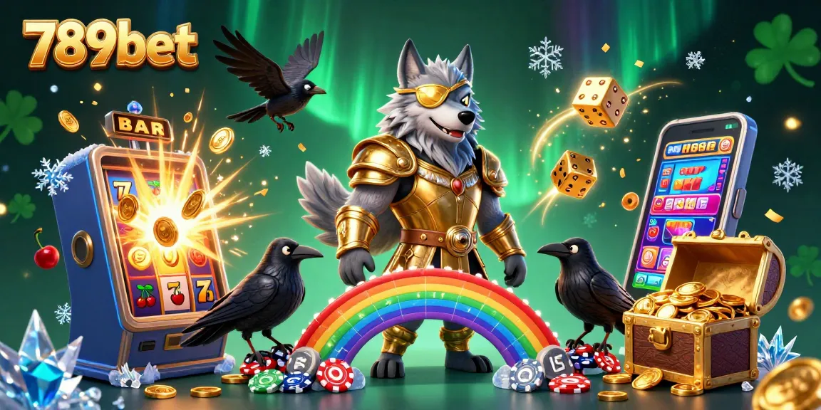 Experience 789bet's thrilling casino adventure with Odin and ravens amidst riches and jackpots.