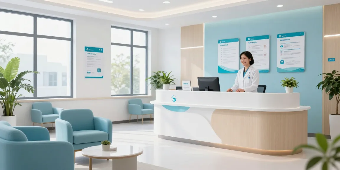 David Hoffmeister reviews amidst a healthcare setting with a focus on patient care in a modern clinic environment.