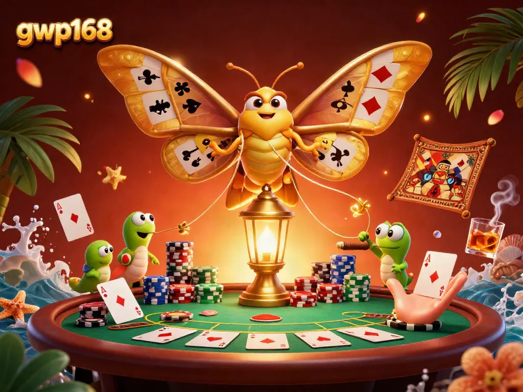GWP168 menawarkan suasana permainan poker yang premium dengan karakter unik