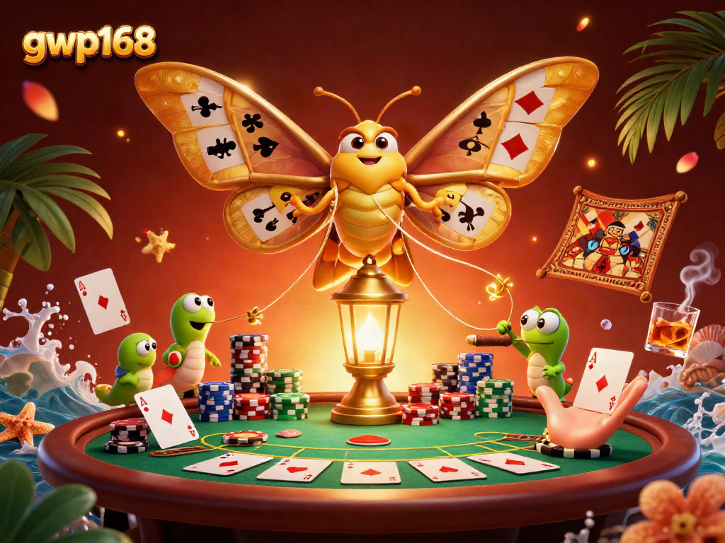 GWP168 menawarkan suasana permainan poker yang premium dengan karakter unik