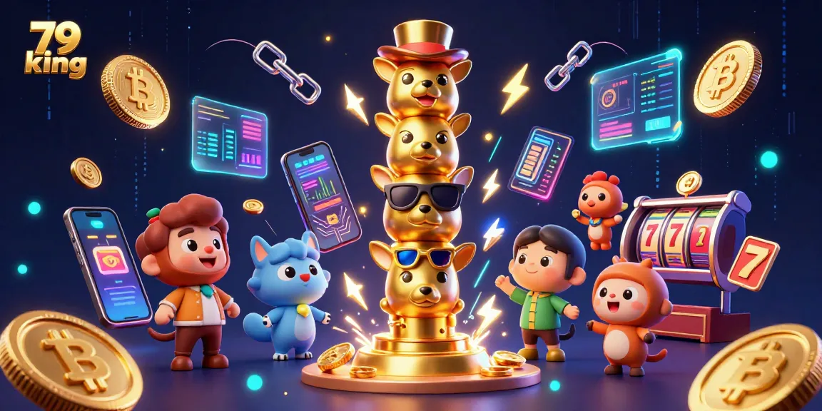 Engage with the thrilling 79 king casino scene showcasing vibrant digital elements and a golden totem