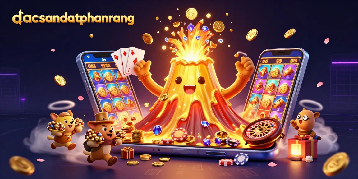 Experience the thrill at dacsandatphanrang with a vibrant eruption of gaming treasures.