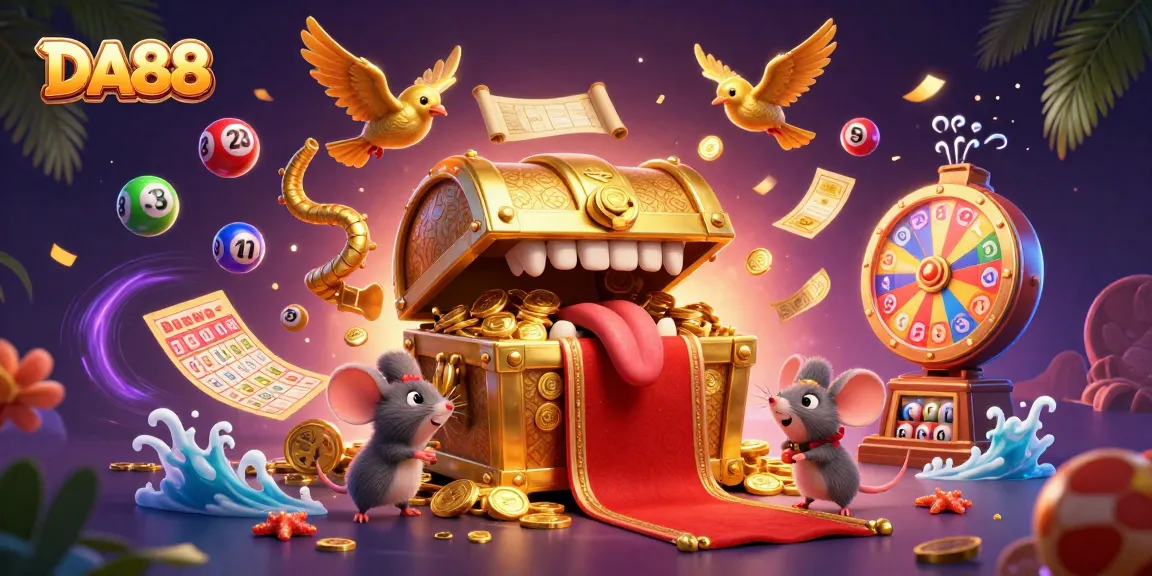 DA88 captivates players with a rich, immersive jackpot adventure illustrated in vivid 3D.