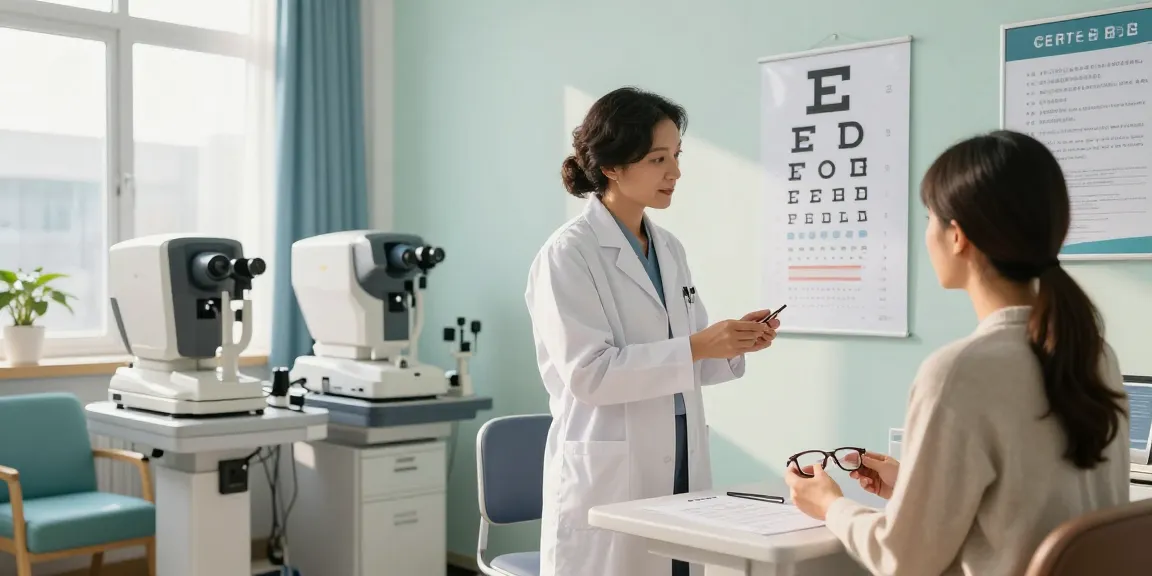 Consultation at SNU Eye Clinic focusing on innovative eye care solutions