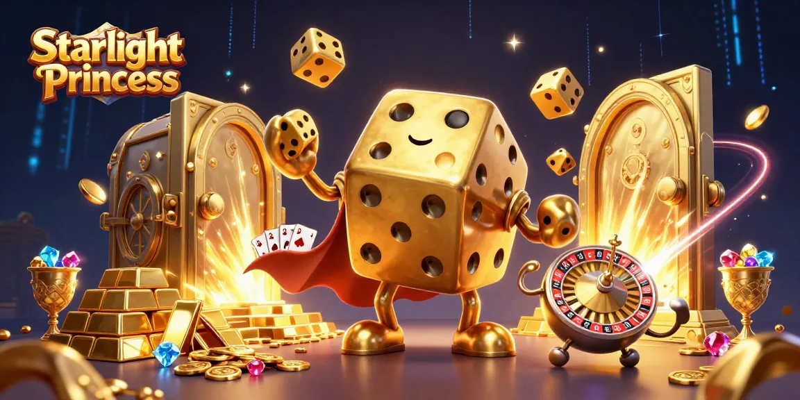 Spin the reels with Starlight Princess and enjoy vibrant jewel-filled visuals!