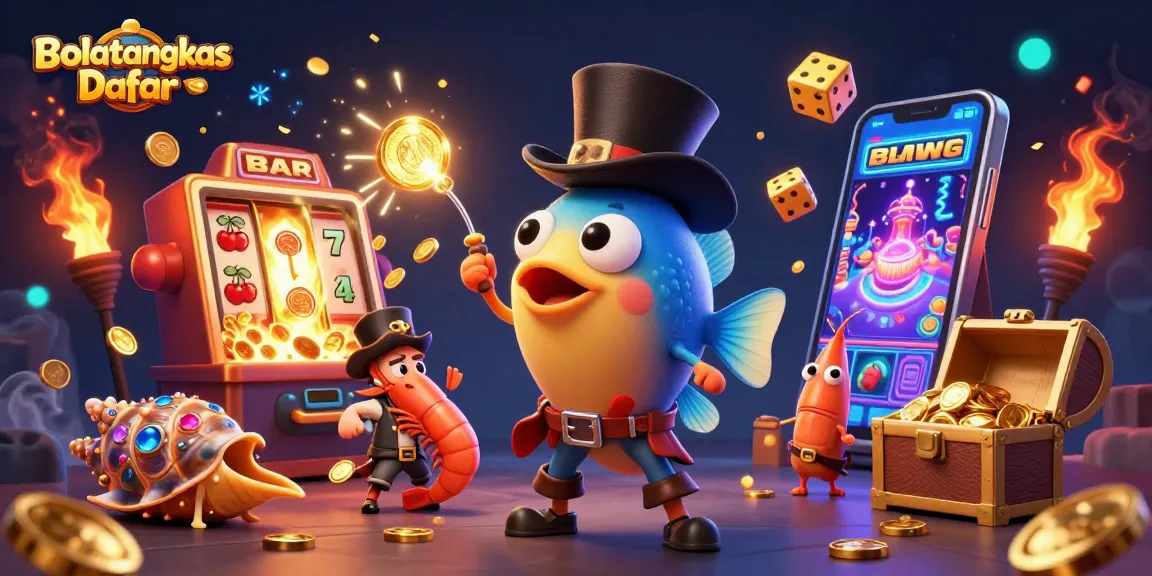 Experience the thrill with Bolatangkas Daftar, featuring a vibrant 3D casino scene