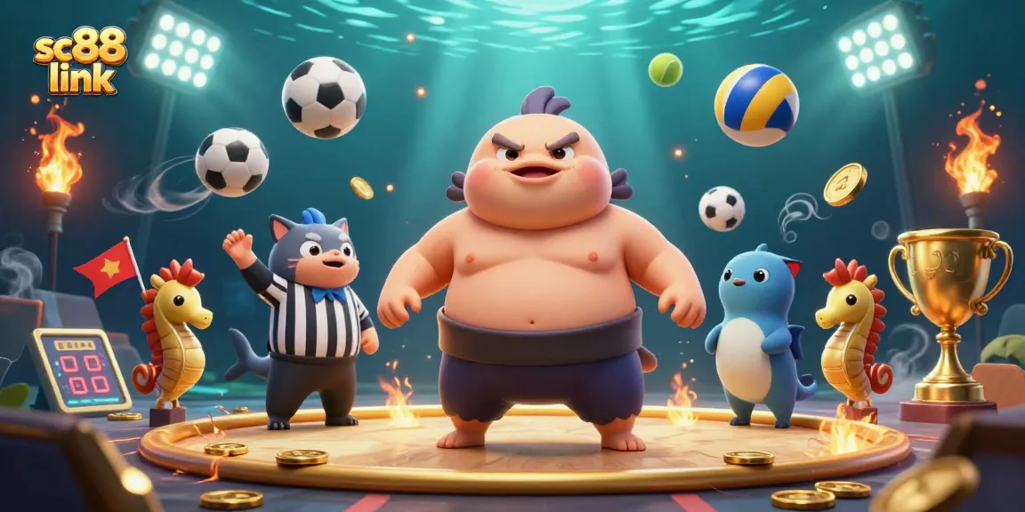 Win big with SC88 link, featuring an engaging underwater casino game scene.