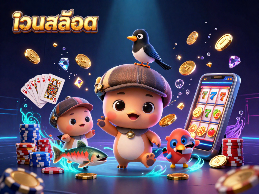 เล่นสล็อตออนไลน์สุดมันส์กับเว็บสล็อต ที่มาพร้อมสีสันและเรียลลิตี้สูงสุด