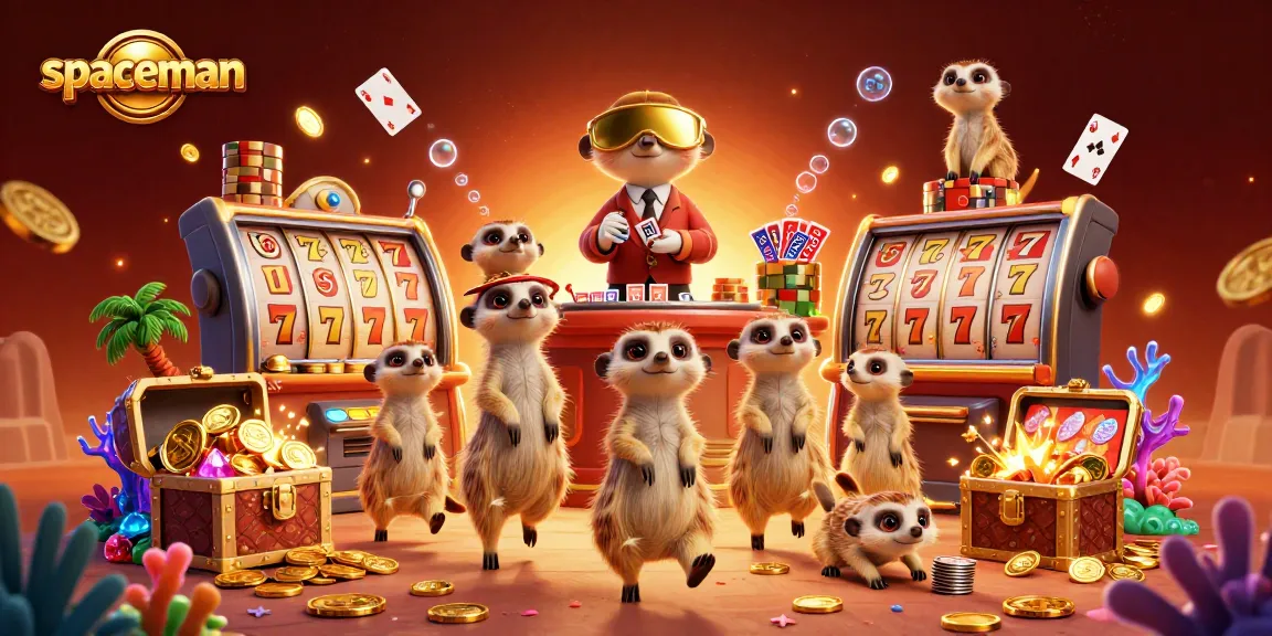 Spin the reels at Spaceman, where colorful jackpots pop in a dynamic meerkat casino.