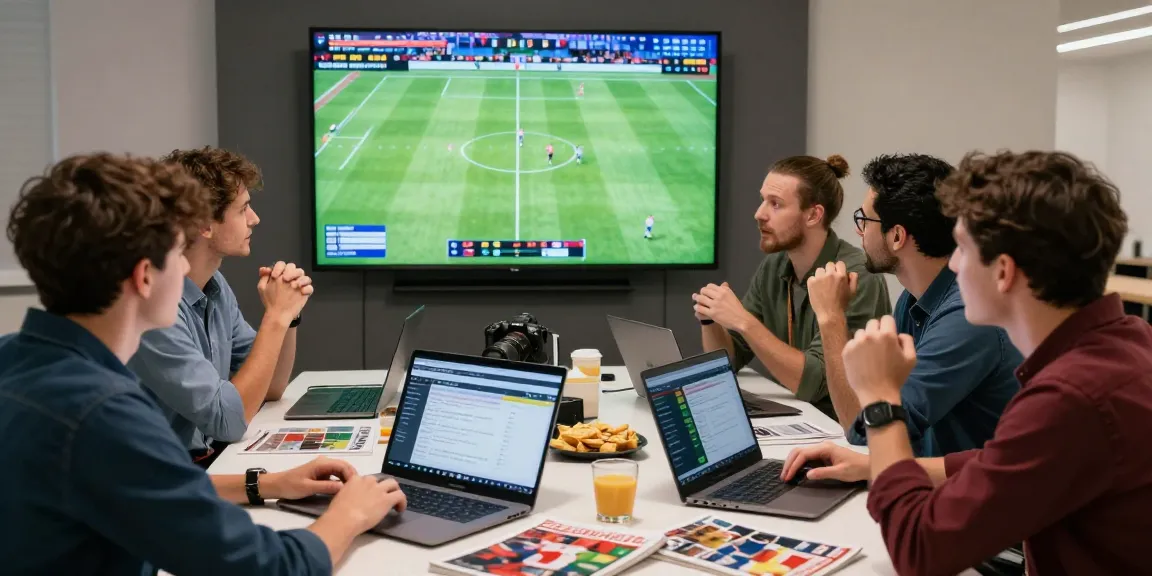 Soi keo enthusiasts engaged in lively discussions during a live football match analysis session.