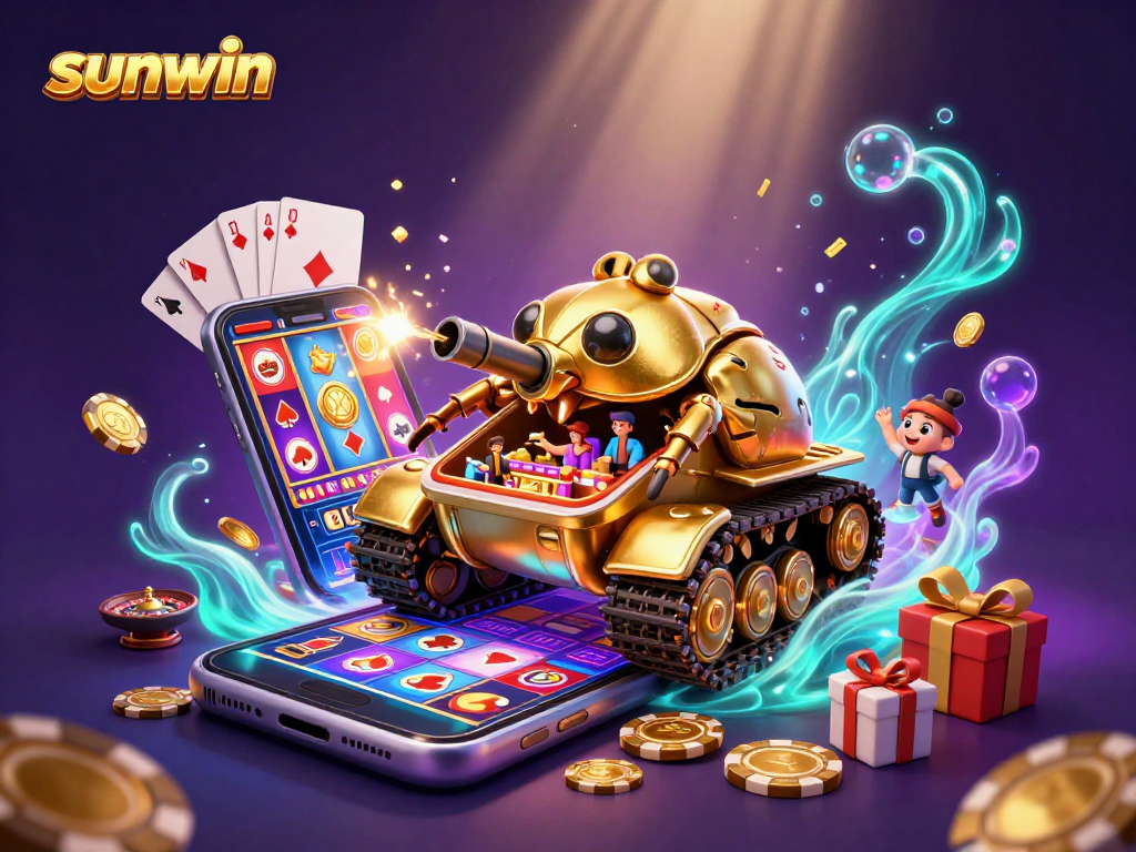 Explore winning strategies at sunwin with an ultra-detailed 3D casino illustration.