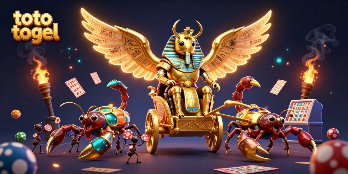 Engage in the excitement of toto togel with vibrant elements of lottery games, showcasing thrilling action and visuals.