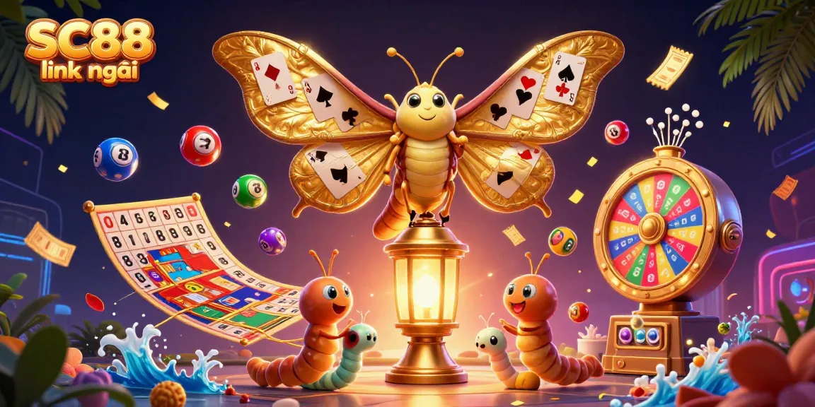 Experience the excitement of SC88 link mới with vibrant casino visuals and captivating games.