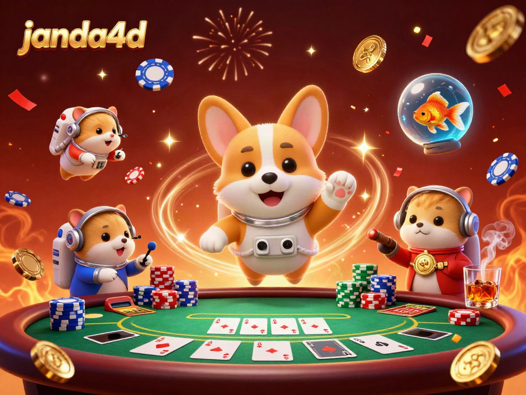 Permainan janda4d di kasino luar angkasa dengan karakter lucu dan elemen perjudian