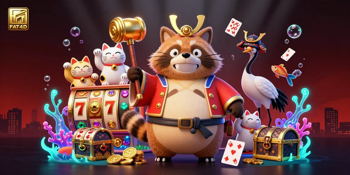 Maximize your winning chances with FAT4D's RTP insights and vibrant casino elements.