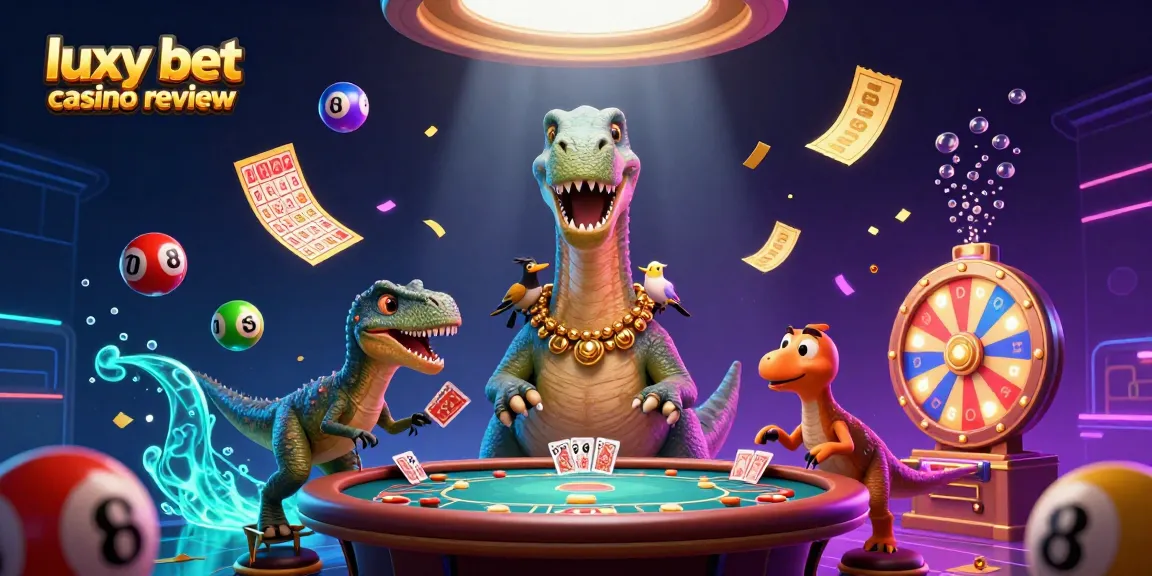 Experience lively action in the luxy bet casino review with colorful characters and games.