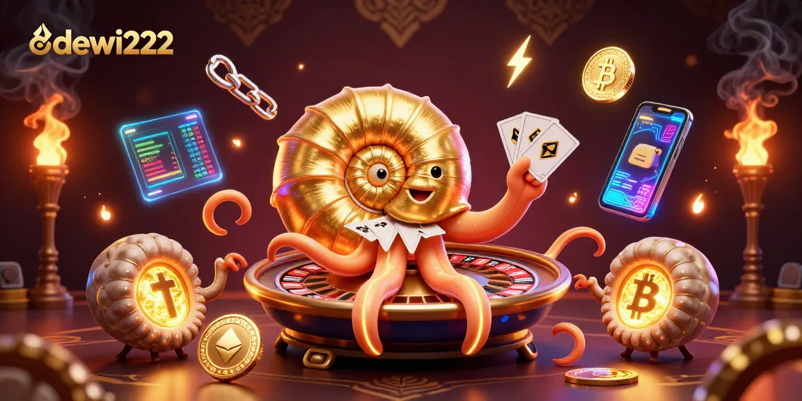 Menangkan permainan di dewi222 dengan ilustrasi slot modern dan elemen kasino menarik.