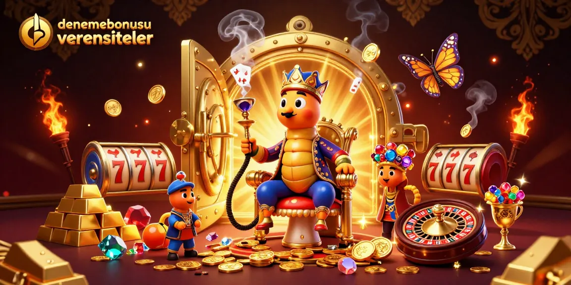 Engage in gaming excitement with denemebonusuverensiteler showcasing a colorful 3D casino scene.