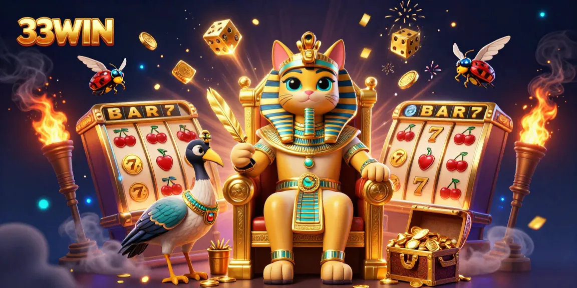 Spin to win big at 33WIN with an exciting 3D casino adventure full of jackpots!