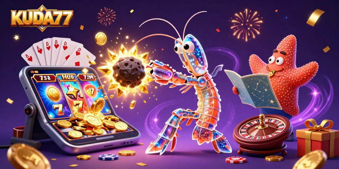 Menangkan jackpot dengan KUDA77; tampilan slot online yang dinamis dan berwarna-warni