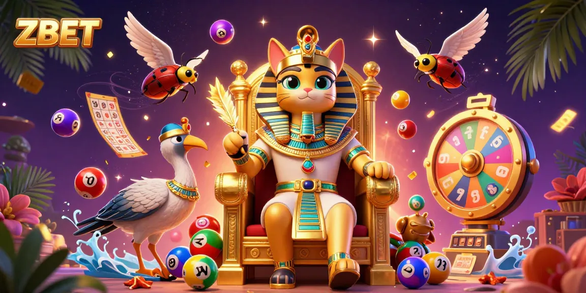 ZBET delivers exhilarating lottery excitement with vibrant characters and immersive casino elements.