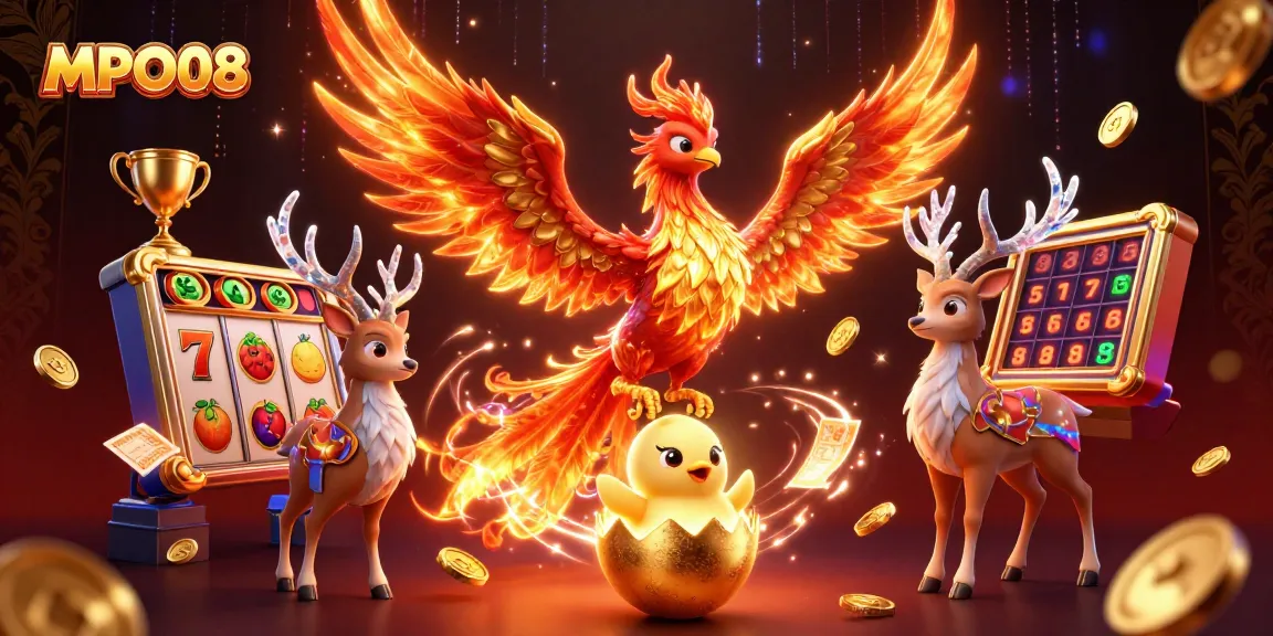 MPO08 offers thrilling slots with free spins and jackpots, featuring phantasmic characters in action.