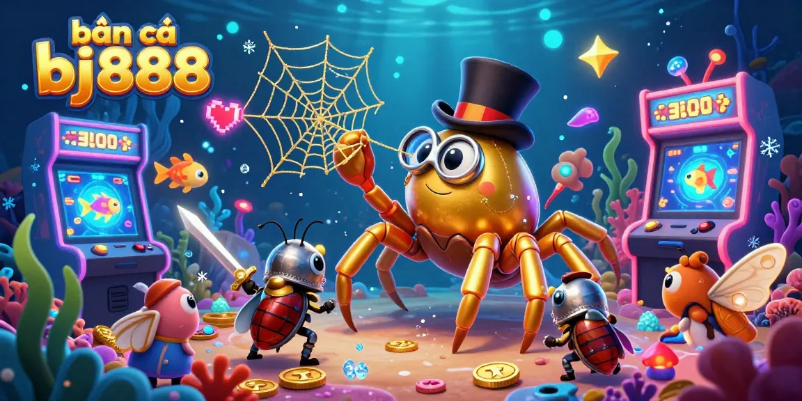 Engage in exciting fish shooting action with bắn cá bj888 featuring colorful sea creatures and vibrant arcade elements.