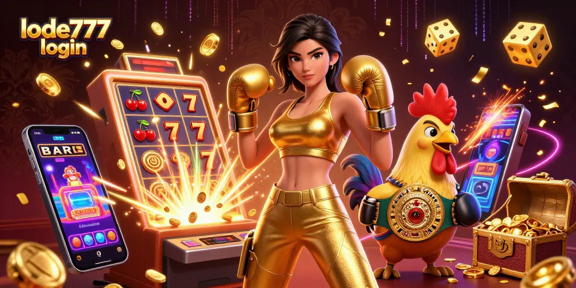 Spin the reels with lode777 login for thrilling slot adventures and big wins!