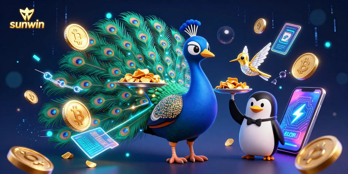 Engage with sunwin's vibrant casino experience through an ultra-detailed 3D digital illustration.