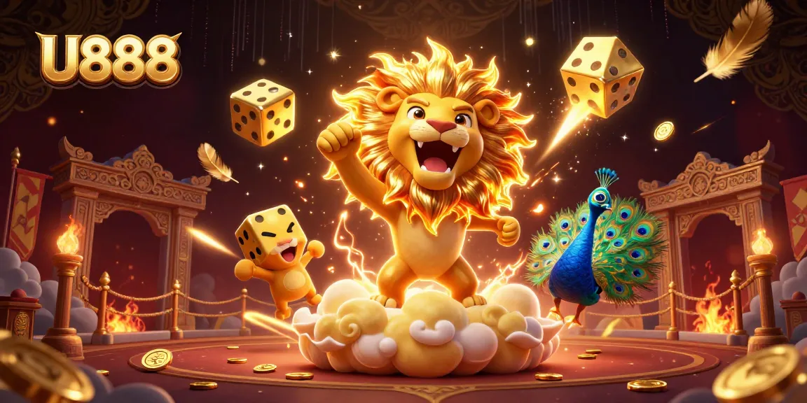 Experience thrilling U888 gameplay with vibrant characters and exciting gambling elements.