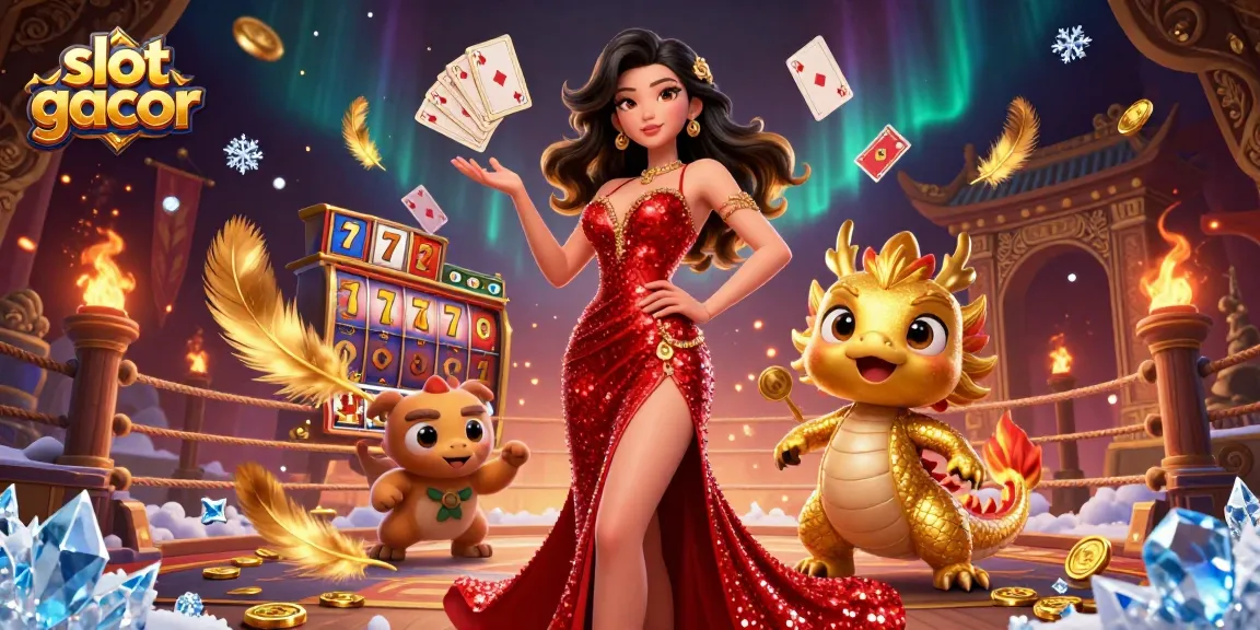 Putar untuk kemenangan besar dengan aksi slot gacor yang menarik, menampilkan visual dinamis dan karakter yang menarik.