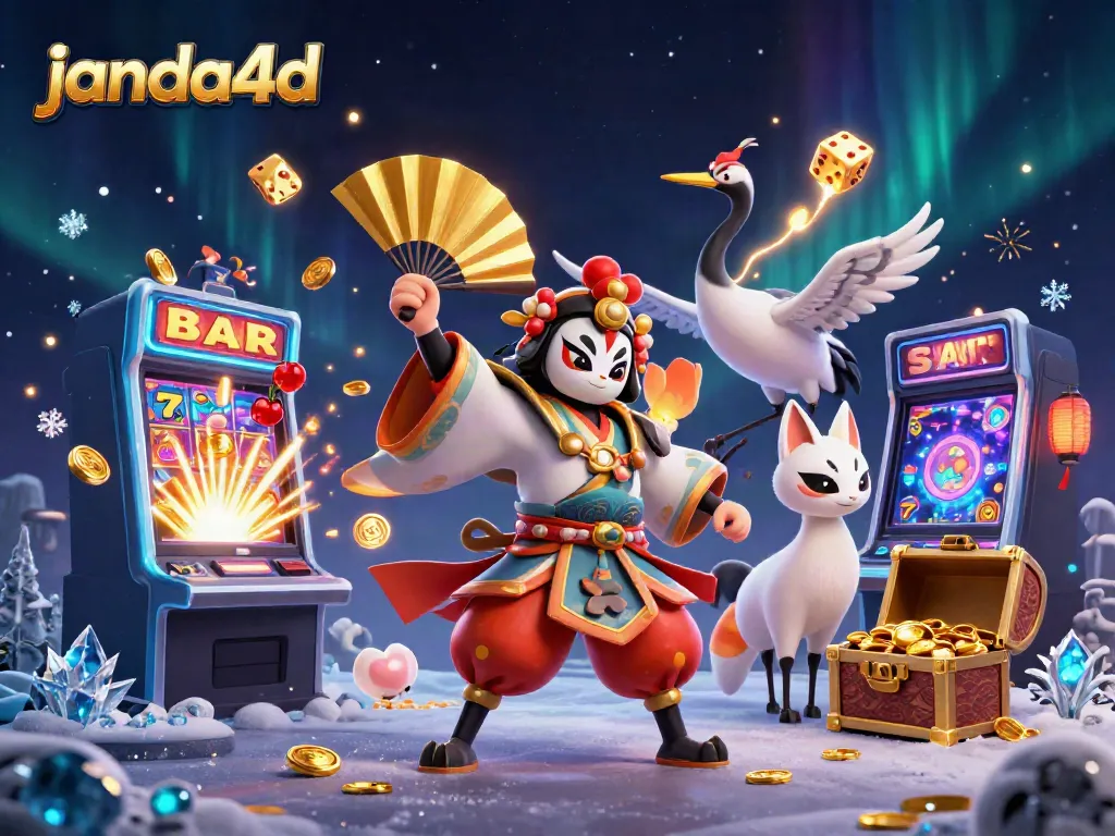 JANDA4D menghadirkan pengalaman bermain kasino yang kaya dengan elemen slot memikat dan karakter dinamis.