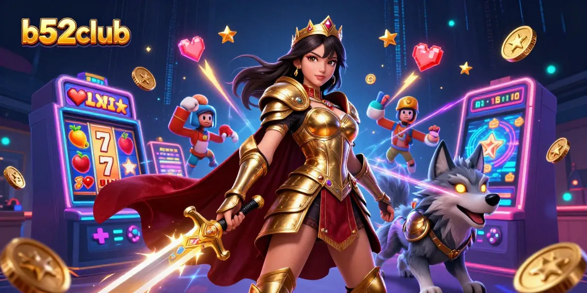 B52club enhances your gaming experience with colorful slot machines and dynamic game elements.