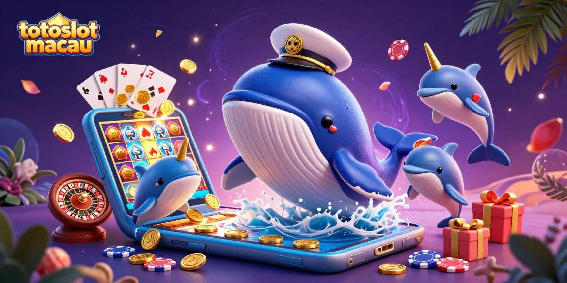 Engage in thrilling gameplay at totoslotmacau while exploring vibrant slot machines and winning coins amid ocean-themed characters.