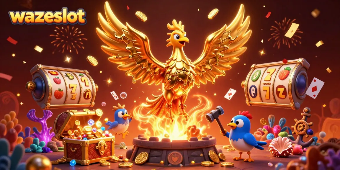 Experience high win rates with wazeslot's vibrant slot gaming ecosystem featuring molten gold and treasure.