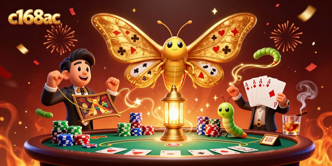 Engage in thrilling gameplay at c168ac with poker elements surrounding vibrant characters.