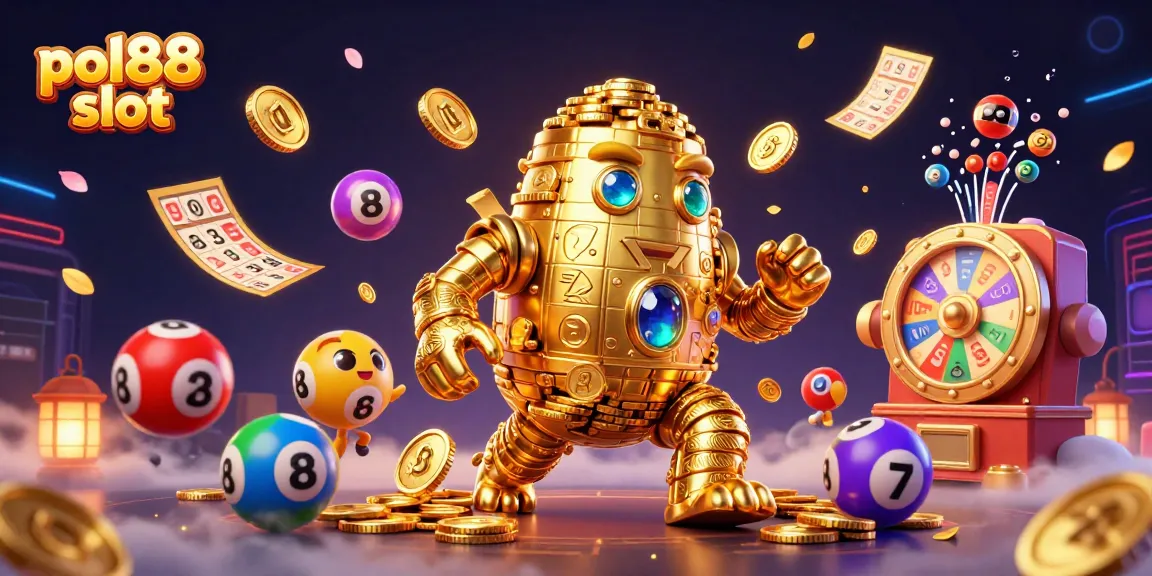 Menangkan pol88 slot dengan fitur golem emas berkilau dan elemen permainan menarik.